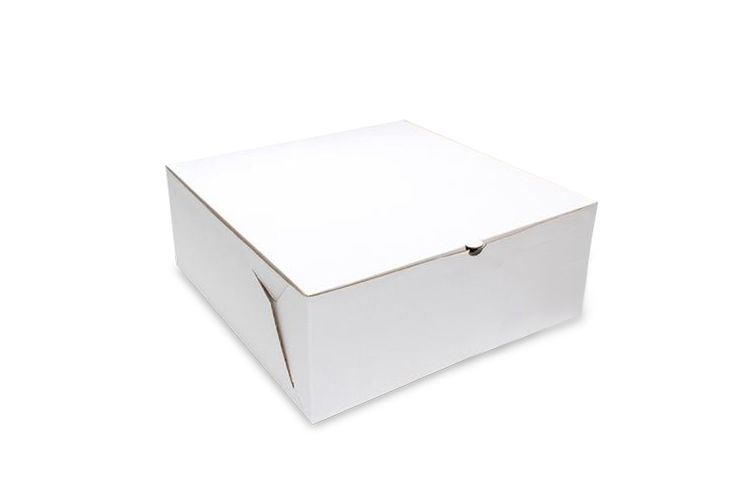 CAJA CORRUGADA PARA PASTEL 10X10 - 50 UNIDADES