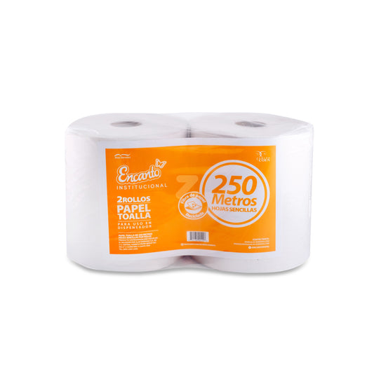 PAPEL TOALLA ENCANTO 250 MTS