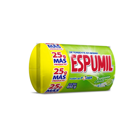 BARRA DE JABON ESPUMIL EXPLOSION CITRICA 3 PACK