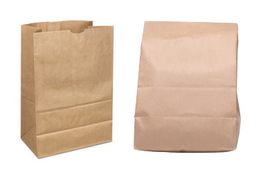 BOLSA DE  1/6 KRAFT - 50 UNIDADES