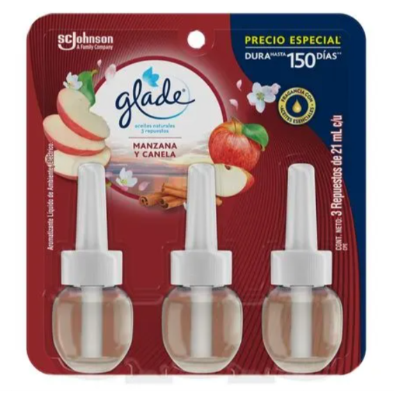 REPUESTO DE AROMATIZANTE GLADE
