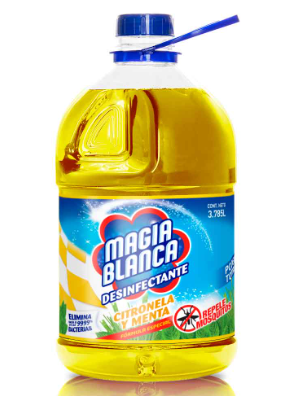 GALON DESINFECTANTE DE CITRONELA MAGIA BLANCA