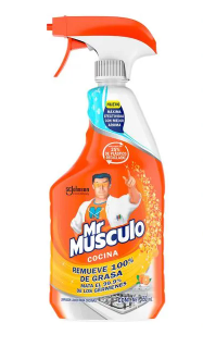 SPRAY MR MUSCULO PARA COCINA NARANJA