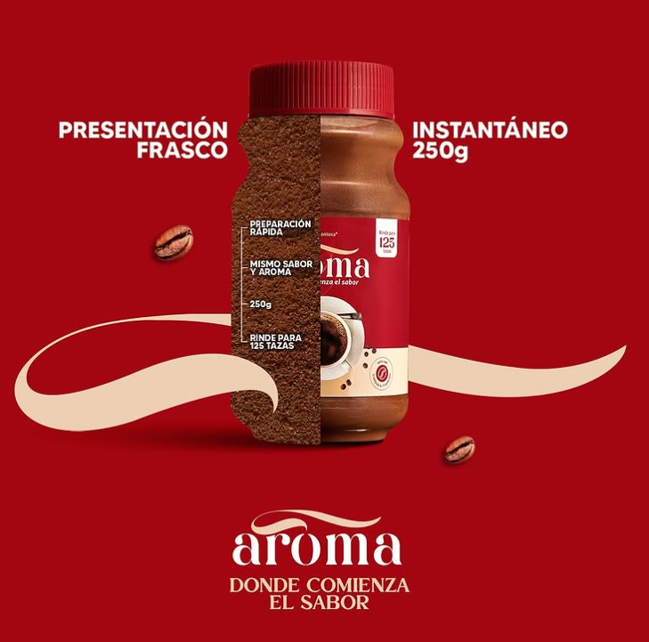 BOTE CAFE AROMA 250 G