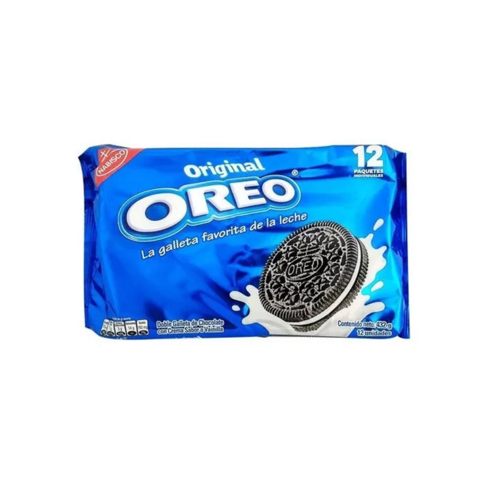 Oreo Azul GALLETA OREO - 12 UNIDADES – MMAG Distribuidora