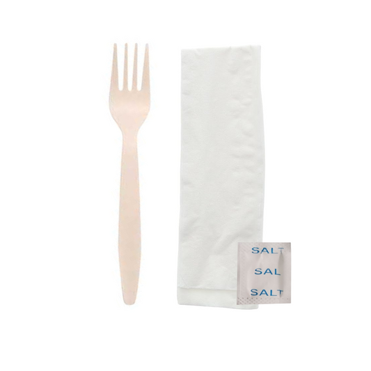 KIT COMPLETO TENEDOR BIO C/SAL - 100 UNIDADES