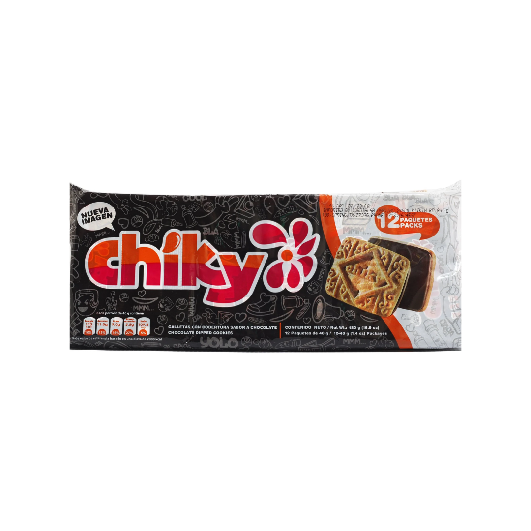 GALLETA CHIKY - 12 UNIDADES