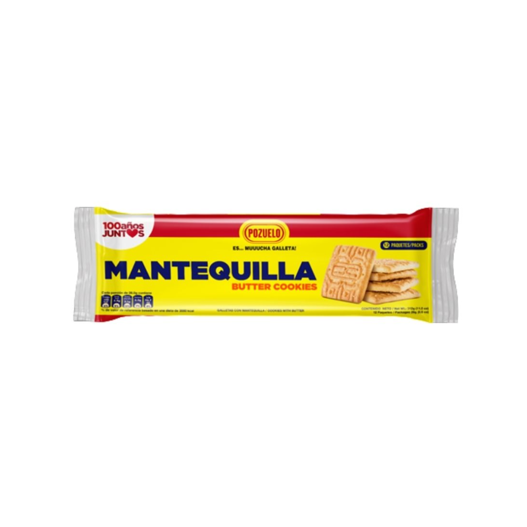 GALLETA MANTEQUILLA - 12 UNIDADES
