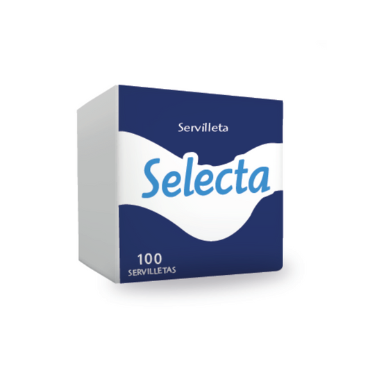 PAQUETE DE SERVILLETA SELECTA (100UNIDADES)