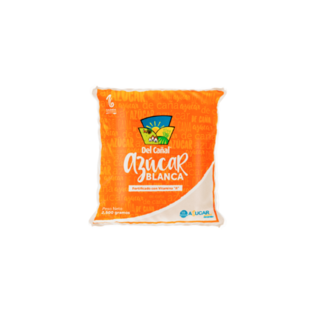 AZUCAR DEL CAÑAL BLANCA 2.5 KG