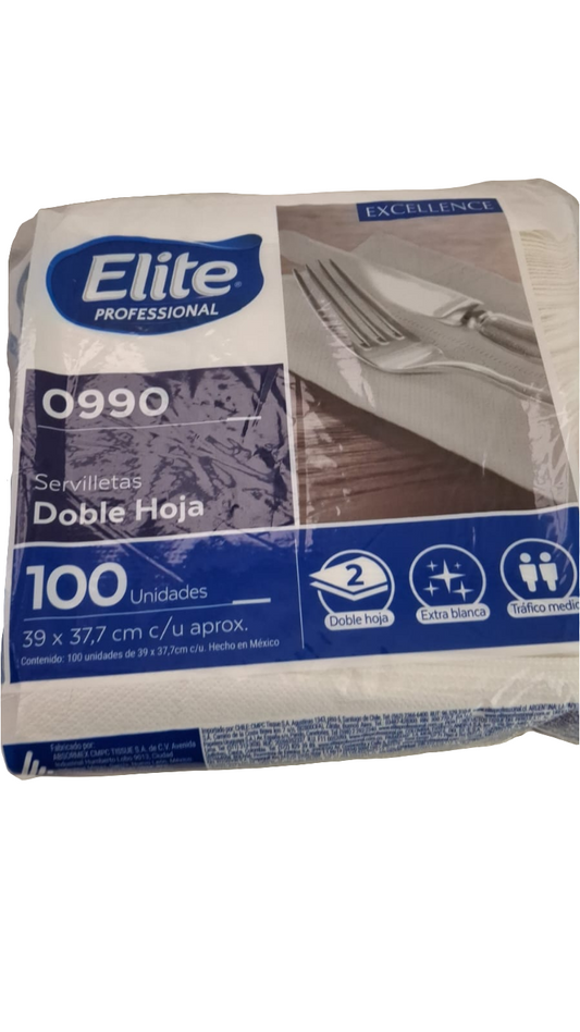 PAQUETE DE SERVILLETA EXCELLENCE ELITE - 100 UNIDADES