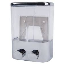 BOTE DISPENSADOR DE JABON DOBLE