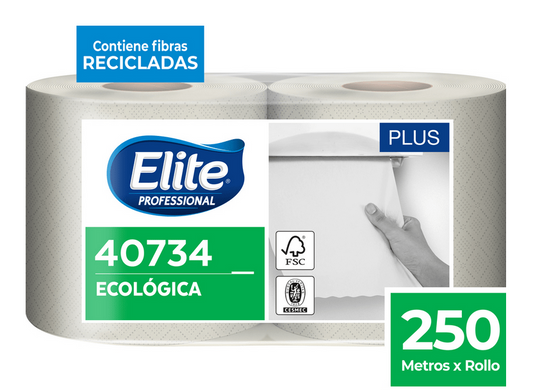 ROLLO PAPEL TOALLA HS ECO - ELITE 250 METROS