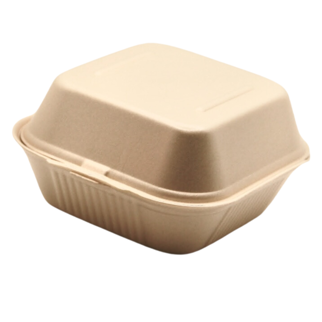 BANDEJA 6X6 HAMBURGUESERA FOAM -  50 UNIDADES