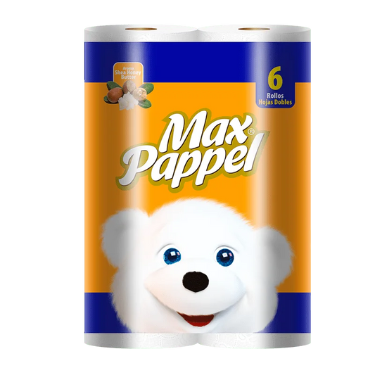 PAQUETE MAX PAPEL 4 ROLLOS