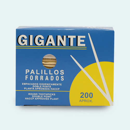 PALILLOS FORRADOS GIGANTE - 200 U