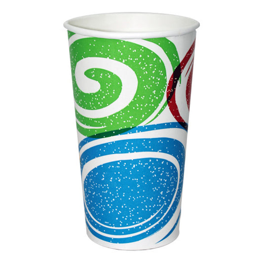 VASO DISEÑO GENÉRICO 16 OZ CON TAPA - 25 UNIDADES
