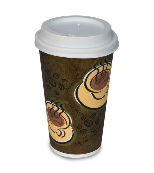 VASO 12 ONZ BEBIDA CALIENTE CON DISEÑO - 50 UNIDADES